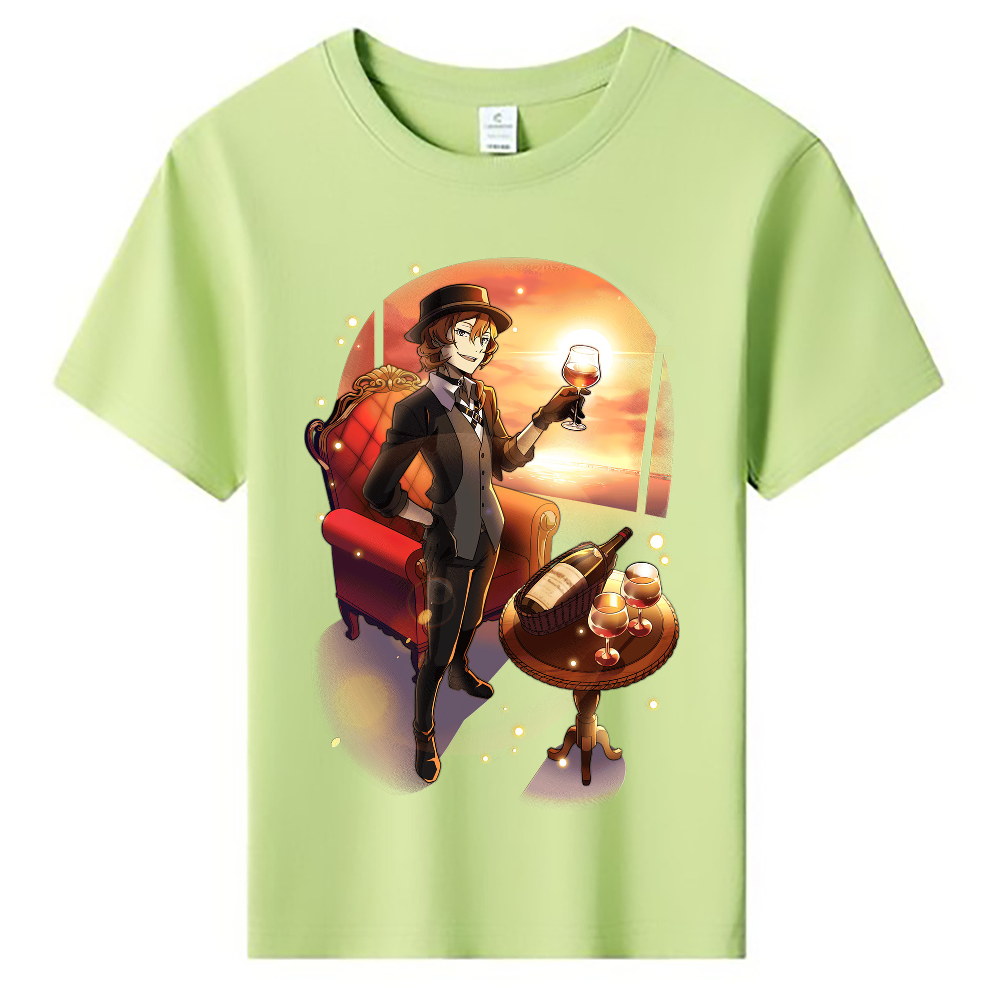 （画像用） 文豪ストレイドッグス Bungo Stray Dogs 綿100％キッズTシャツ（フロントプリント）